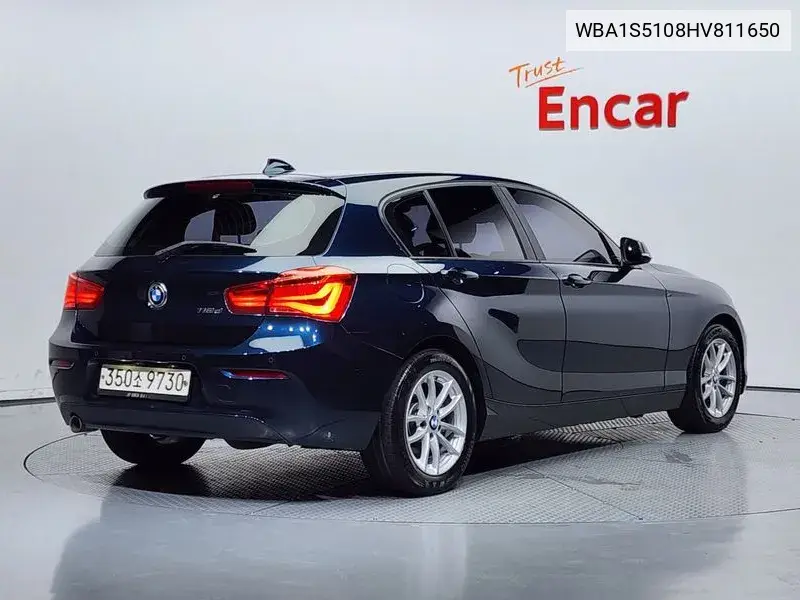 1 Series (F20) 118D Joy 5 Door VIN: WBA1S5108HV811650 Lot: 40006916