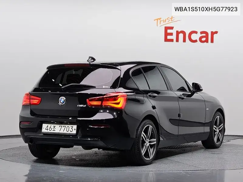 1 Series (F20) 118D Sports 5 Door VIN: WBA1S510XH5G77923 Lot: 40080778