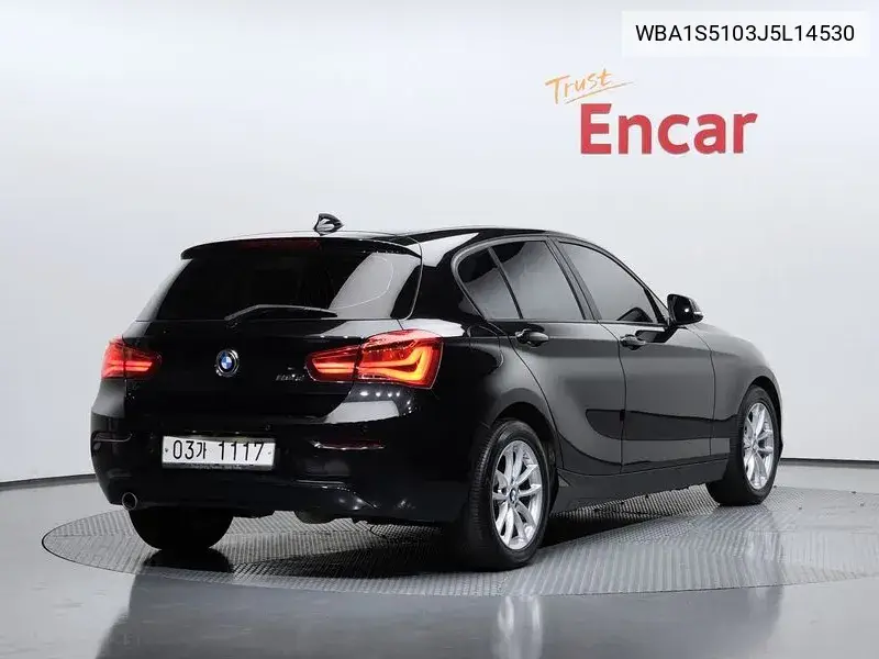 1 Series (F20) 118D Joy 5 Door VIN: WBA1S5103J5L14530 Lot: 39835100