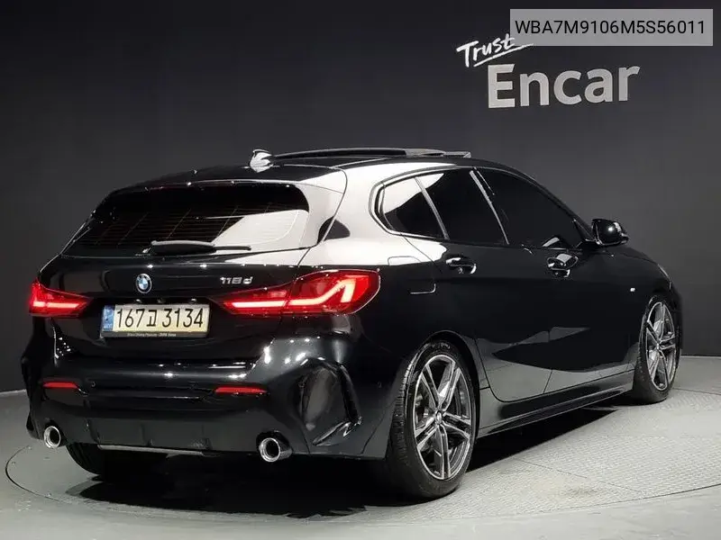 1 Series (F40) 118D M Sports VIN: WBA7M9106M5S56011 Lot: 39903548