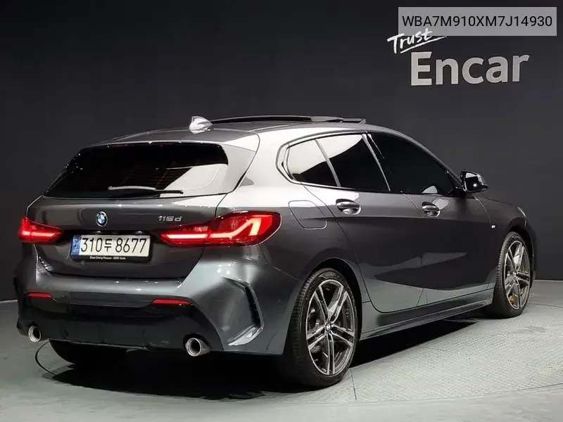 1 Series (F40) 118D M Sports VIN: WBA7M910XM7J14930 Lot: 39982717