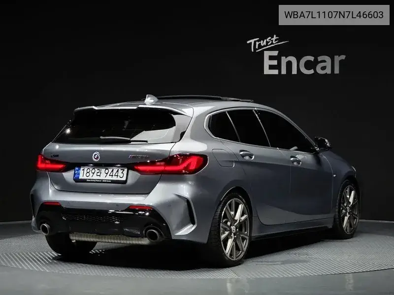 1 Series (F40) M135I xDrive VIN: WBA7L1107N7L46603 Lot: 40037027