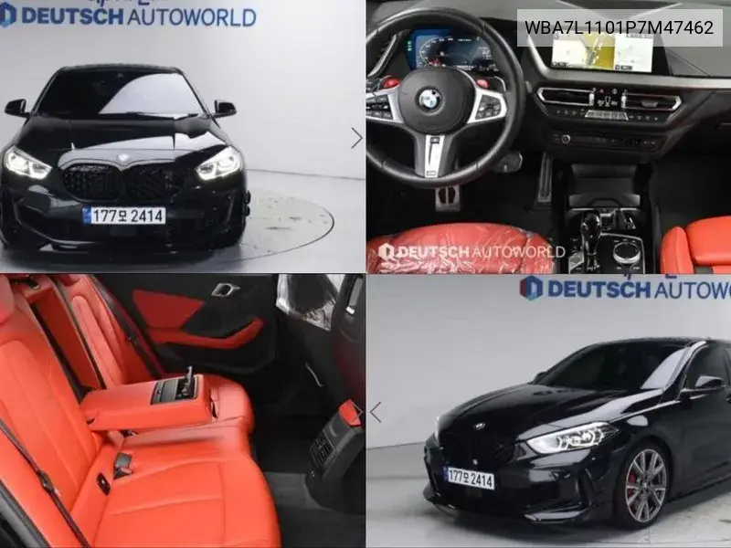 1 Series (F40) M135I xDrive VIN: WBA7L1101P7M47462 Lot: 39967102