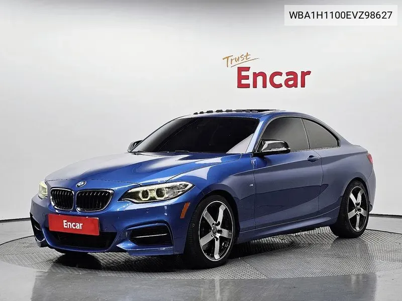 2 Series (F22) 220D M Sports Coupe VIN: WBA1H1100EVZ98627 Lot: 37787529