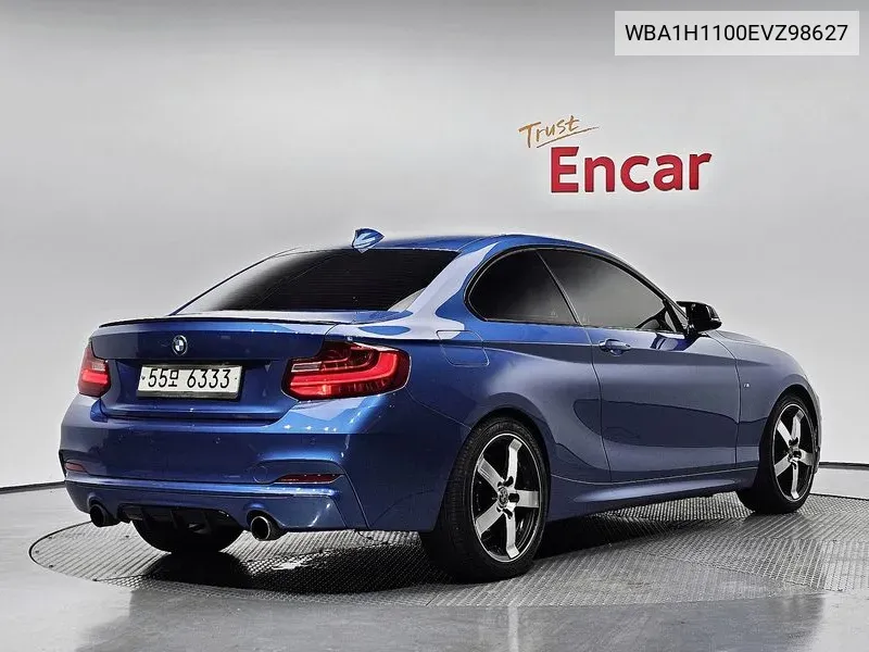 2 Series (F22) 220D M Sports Coupe VIN: WBA1H1100EVZ98627 Lot: 37787529