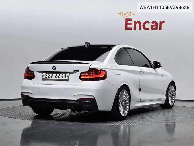 2 Series (F22) 220D M Sports Coupe VIN: WBA1H1105EVZ98638 Lot: 39054831