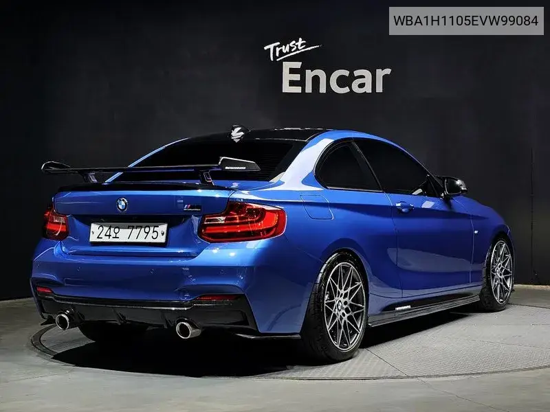 2 Series (F22) 220D M Sports Coupe VIN: WBA1H1105EVW99084 Lot: 39610038