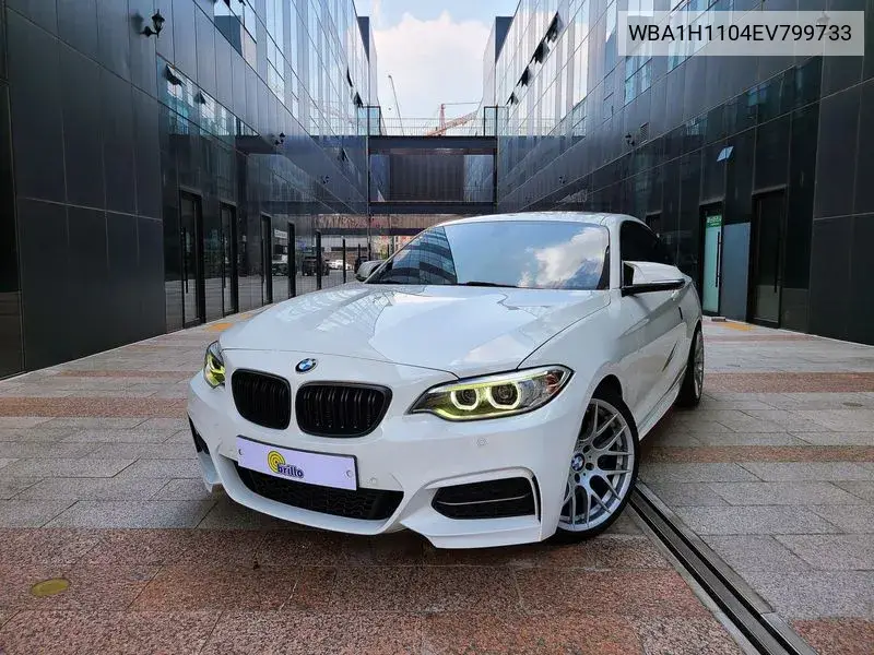 2 Series (F22) 220D M Sports Coupe VIN: WBA1H1104EV799733 Lot: 40078787