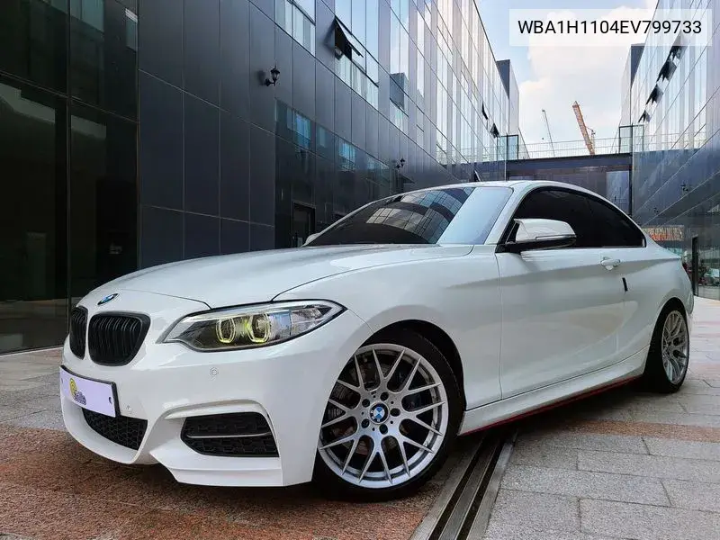 2 Series (F22) 220D M Sports Coupe VIN: WBA1H1104EV799733 Lot: 40078787