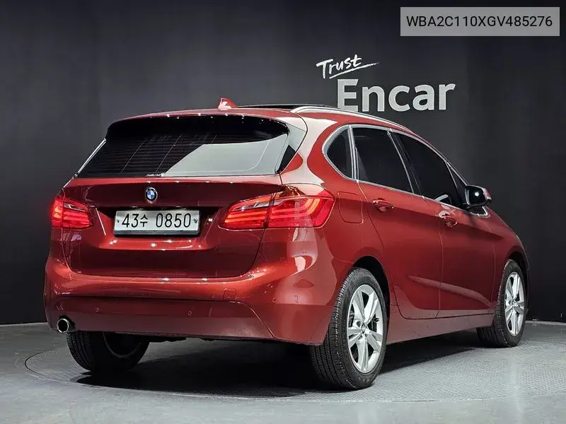2 Series Active Tourer (F45) Joy VIN: WBA2C110XGV485276 Lot: 38980708