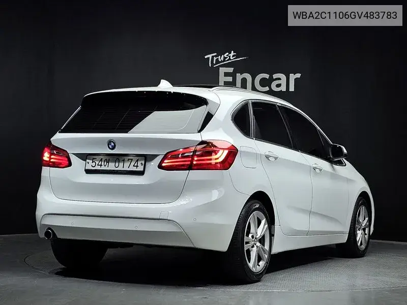 2 Series Active Tourer (F45) Joy VIN: WBA2C1106GV483783 Lot: 39119987