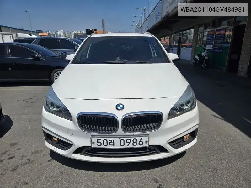 2 Series Active Tourer (F45) Joy VIN: WBA2C1104GV484981 Lot: 39587982