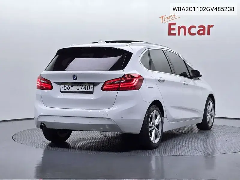 2 Series Active Tourer (F45) Joy VIN: WBA2C1102GV485238 Lot: 39895035