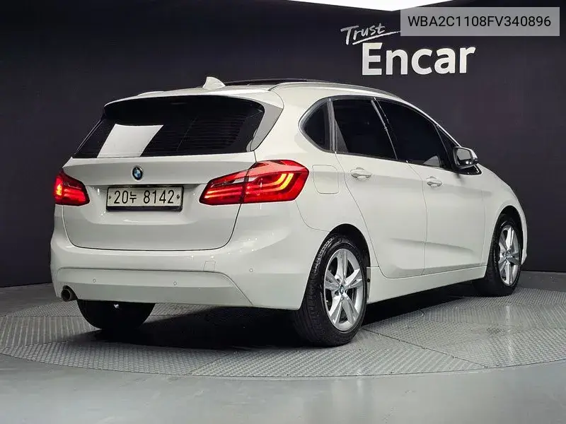 2 Series Active Tourer (F45) Joy VIN: WBA2C1108FV340896 Lot: 39925361
