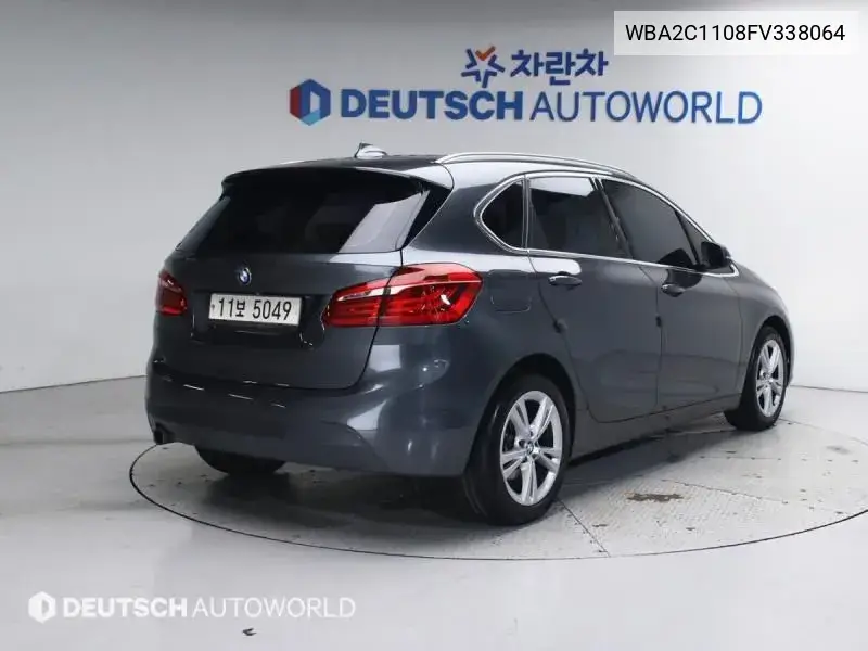 2 Series Active Tourer (F45) Joy VIN: WBA2C1108FV338064 Lot: 39957957