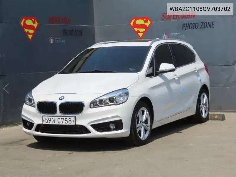2 Series Active Tourer (F45) Joy VIN: WBA2C1108GV703702 Lot: 39618153