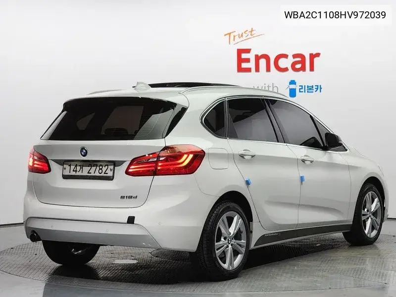 2 Series Active Tourer (F45) Joy VIN: WBA2C1108HV972039 Lot: 39803628