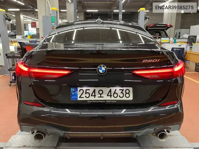 2 Series Gran Coupe (F44) 220I M Sports VIN: ENCAR39585275 Lot: 39585275