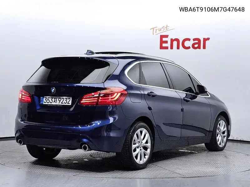 2 Series Active Tourer (F45) Advanced VIN: WBA6T9106M7G47648 Lot: 39922836