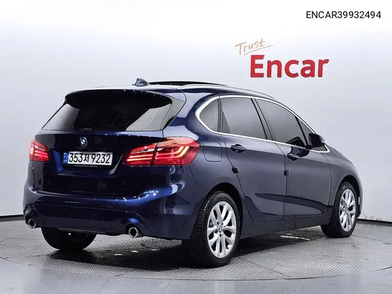 2 Series Active Tourer (F45) Advanced VIN: ENCAR39932494 Lot: 39932494