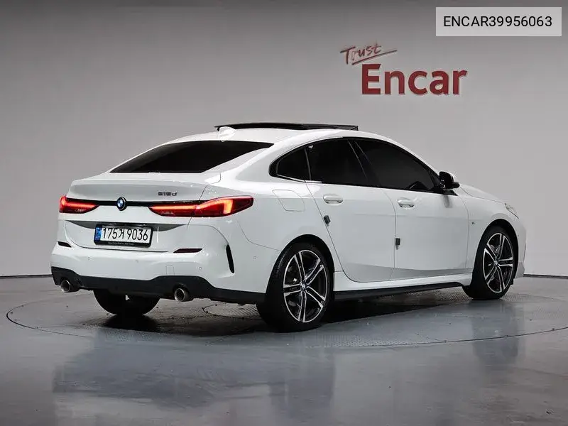 2 Series Gran Coupe (F44) 218D M Sports VIN: ENCAR39956063 Lot: 39956063
