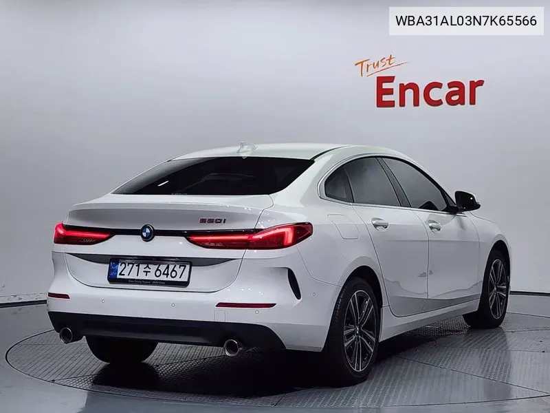 2 Series Gran Coupe (F44) 220I Advantage VIN: WBA31AL03N7K65566 Lot: 38139867
