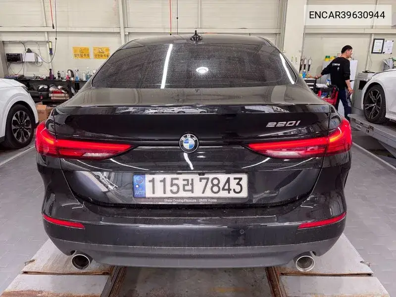 2 Series Gran Coupe (F44) 220I Advantage VIN: ENCAR39630944 Lot: 39630944