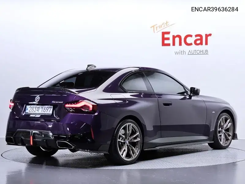 2 Series (G42) M240I xDrive Coupe First Edition Coupe VIN: ENCAR39636284 Lot: 39636284