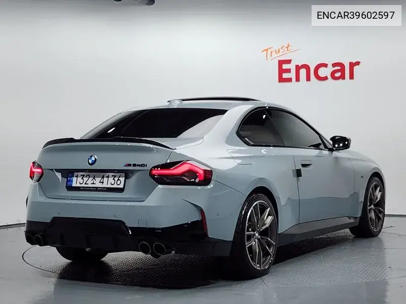 2 Series (G42) M240I xDrive Online Exclusive Coupe VIN: ENCAR39602597 Lot: 39602597