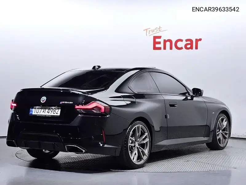 2 Series (G42) M240I xDrive Coupe VIN: ENCAR39633542 Lot: 39633542