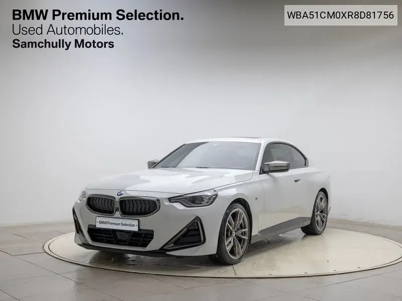 2 Series (G42) M240I xDrive Coupe VIN: WBA51CM0XR8D81756 Lot: 39914241