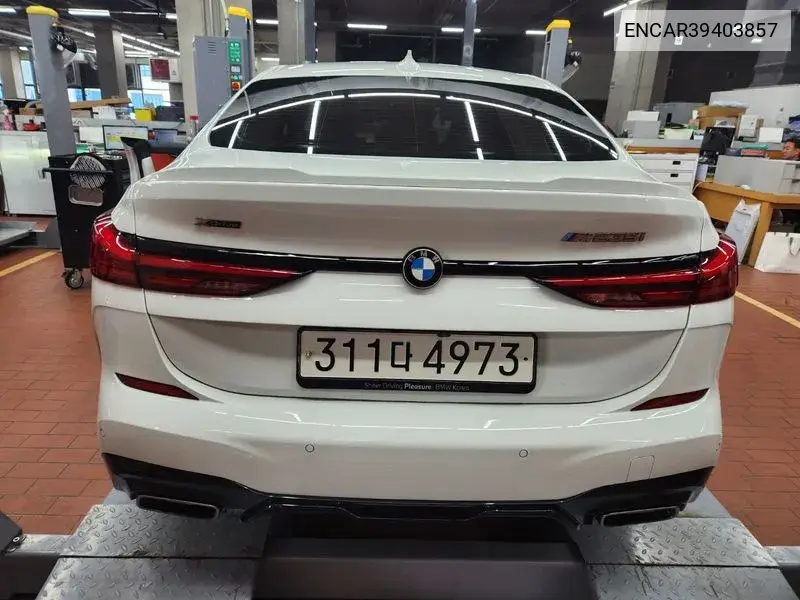 2 Series Gran Coupe (F44) M235I xDrive VIN: ENCAR39403857 Lot: 39403857