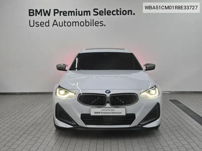 2 Series (G42) M240I xDrive Online Exclusive Coupe VIN: WBA51CM01R8E33727 Lot: 39594212
