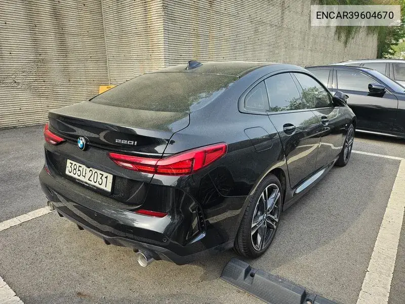 2 Series Gran Coupe (F44) 220I M Sports VIN: ENCAR39604670 Lot: 39604670