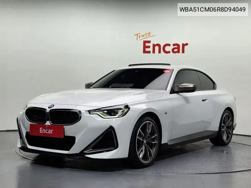 2 Series (G42) M240I xDrive Online Exclusive Coupe VIN: WBA51CM06R8D94049 Lot: 39680433