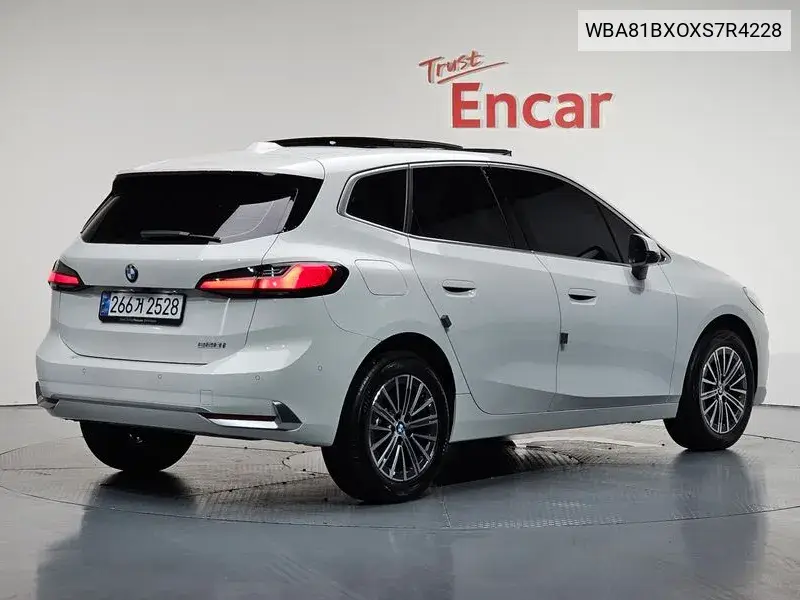 2 Series Active Tourer (U06) 220I Luxury VIN: WBA81BXOXS7R4228 Lot: 39824841