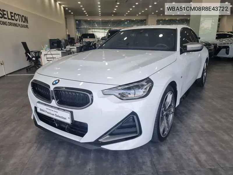 2 Series (G42) M240I xDrive Coupe VIN: WBA51CM08R8E43722 Lot: 39925829