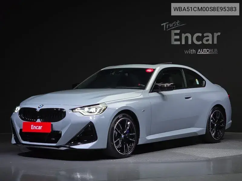 2 Series (G42) M240I xDrive Online Exclusive Coupe VIN: WBA51CM00S8E95383 Lot: 39962480