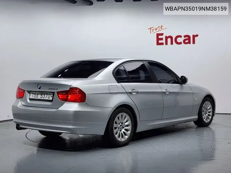 3 Series (E90) 320D Sedan VIN: WBAPN35019NM38159 Lot: 39956880