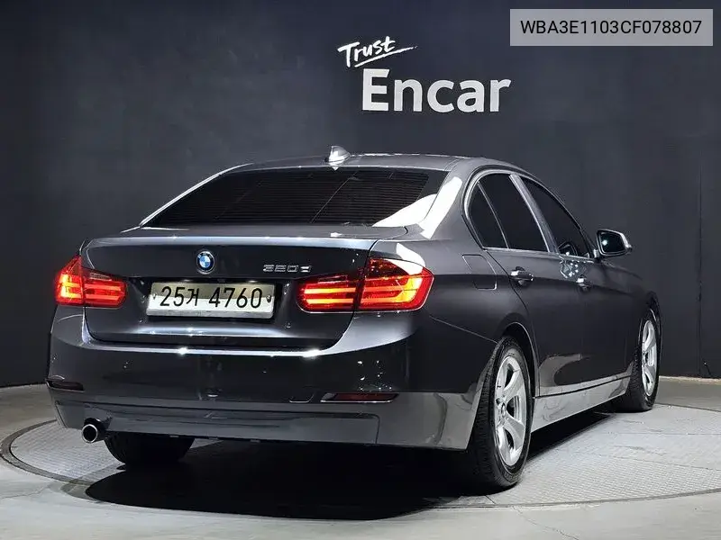 3 Series (F30) 320D Ed Edition VIN: WBA3E1103CF078807 Lot: 39974296