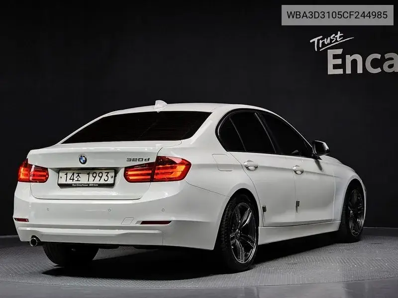 3 Series (F30) 320D VIN: WBA3D3105CF244985 Lot: 39975366