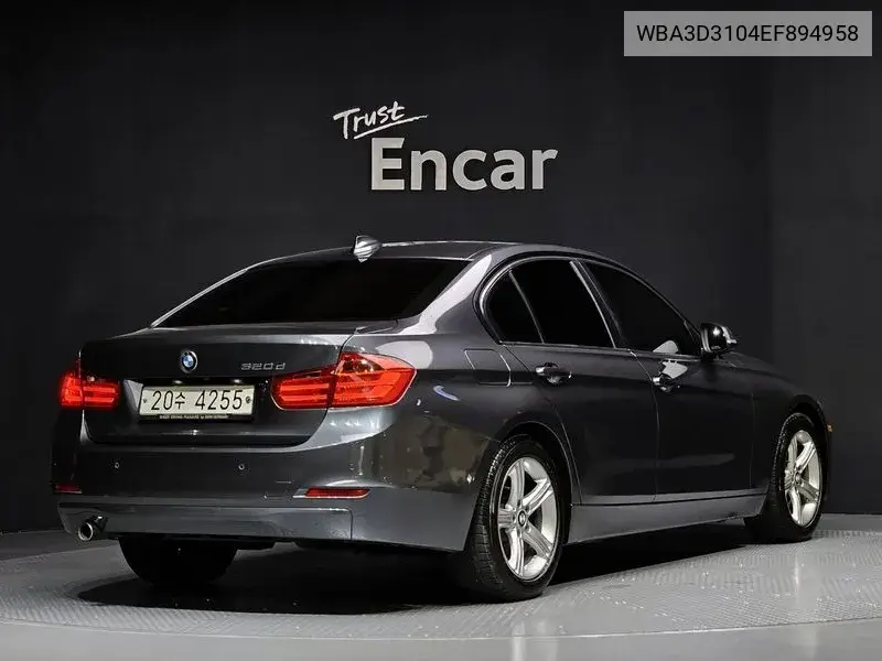 3 Series (F30) 320D VIN: WBA3D3104EF894958 Lot: 39961331