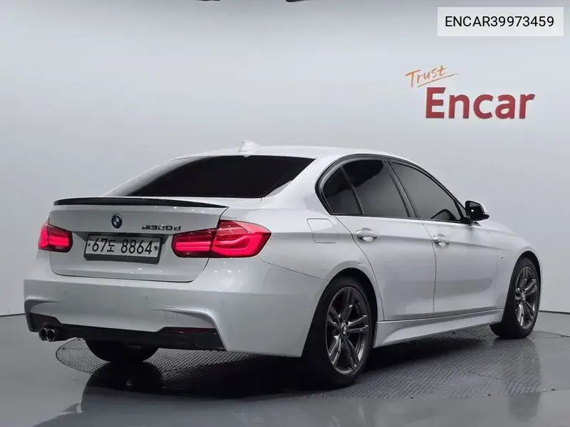 3 Series (F30) 320D M Sports VIN: ENCAR39973459 Lot: 39973459
