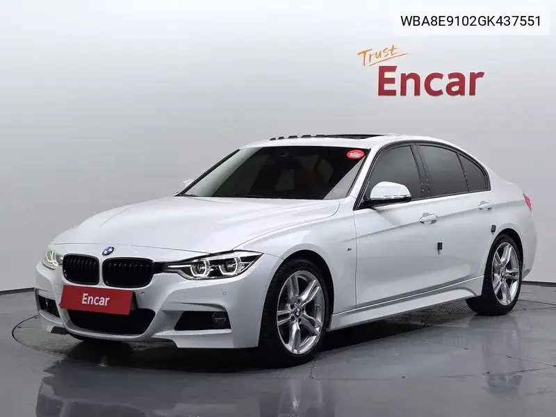 3 Series (F30) 328I M Sports VIN: WBA8E9102GK437551 Lot: 39626690