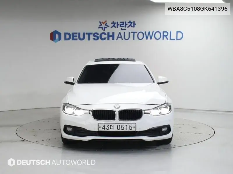 3 Series (F30) 320D VIN: WBA8C5108GK641396 Lot: 39937428