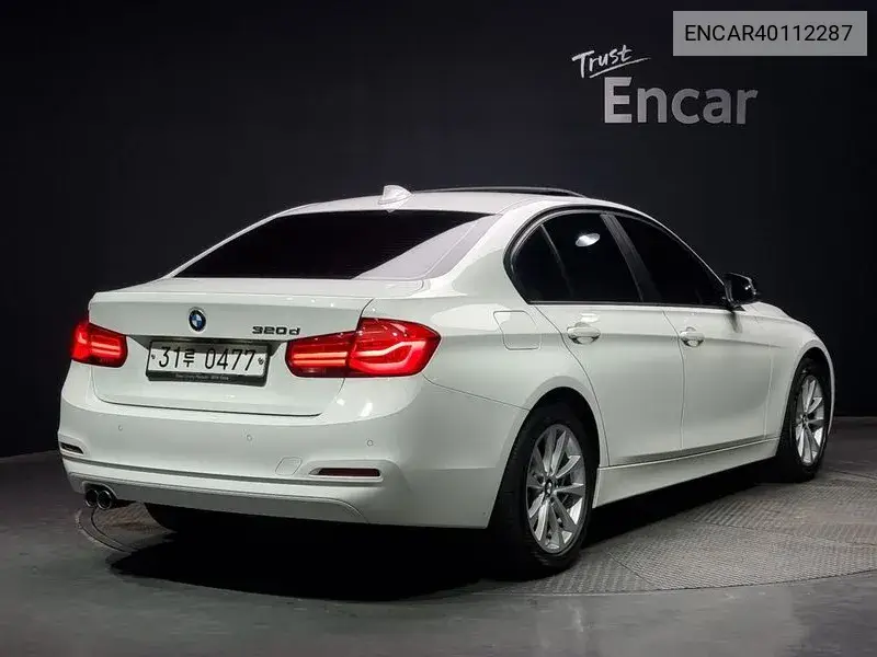 3 Series (F30) 320D VIN: ENCAR40112287 Lot: 40112287