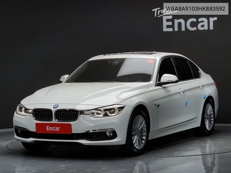 BMW 3 Series (F30) 320I Luxury VIN: WBA8A9103HK883592 Lot: 38080189