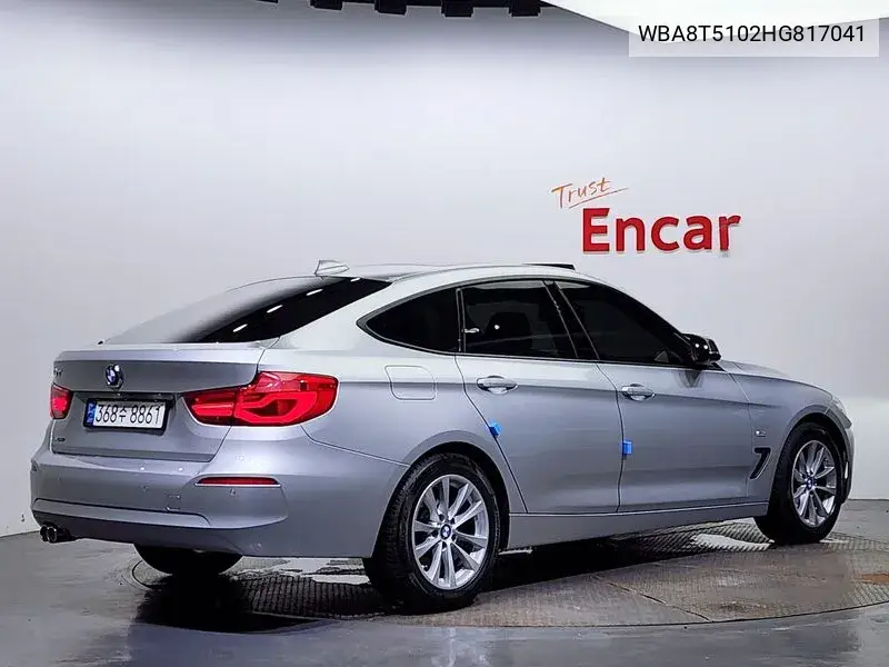 3 Series Gt (F34) Gt 320D xDrive VIN: WBA8T5102HG817041 Lot: 39964855