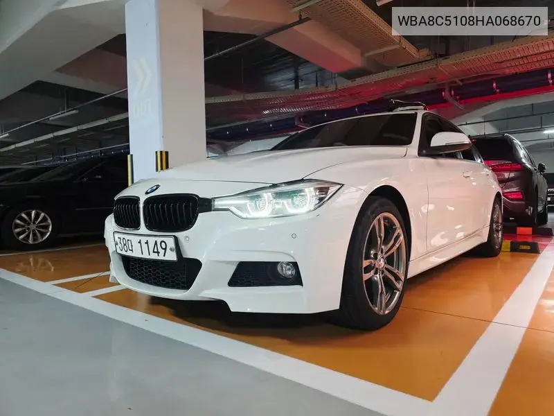 3 Series (F30) 320D VIN: WBA8C5108HA068670 Lot: 39975470