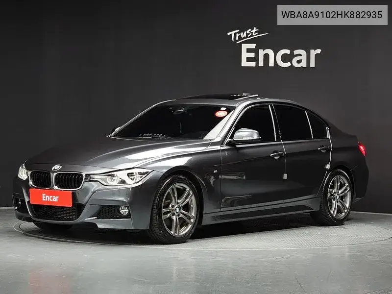 3 Series (F30) 320I M Sports VIN: WBA8A9102HK882935 Lot: 39978023